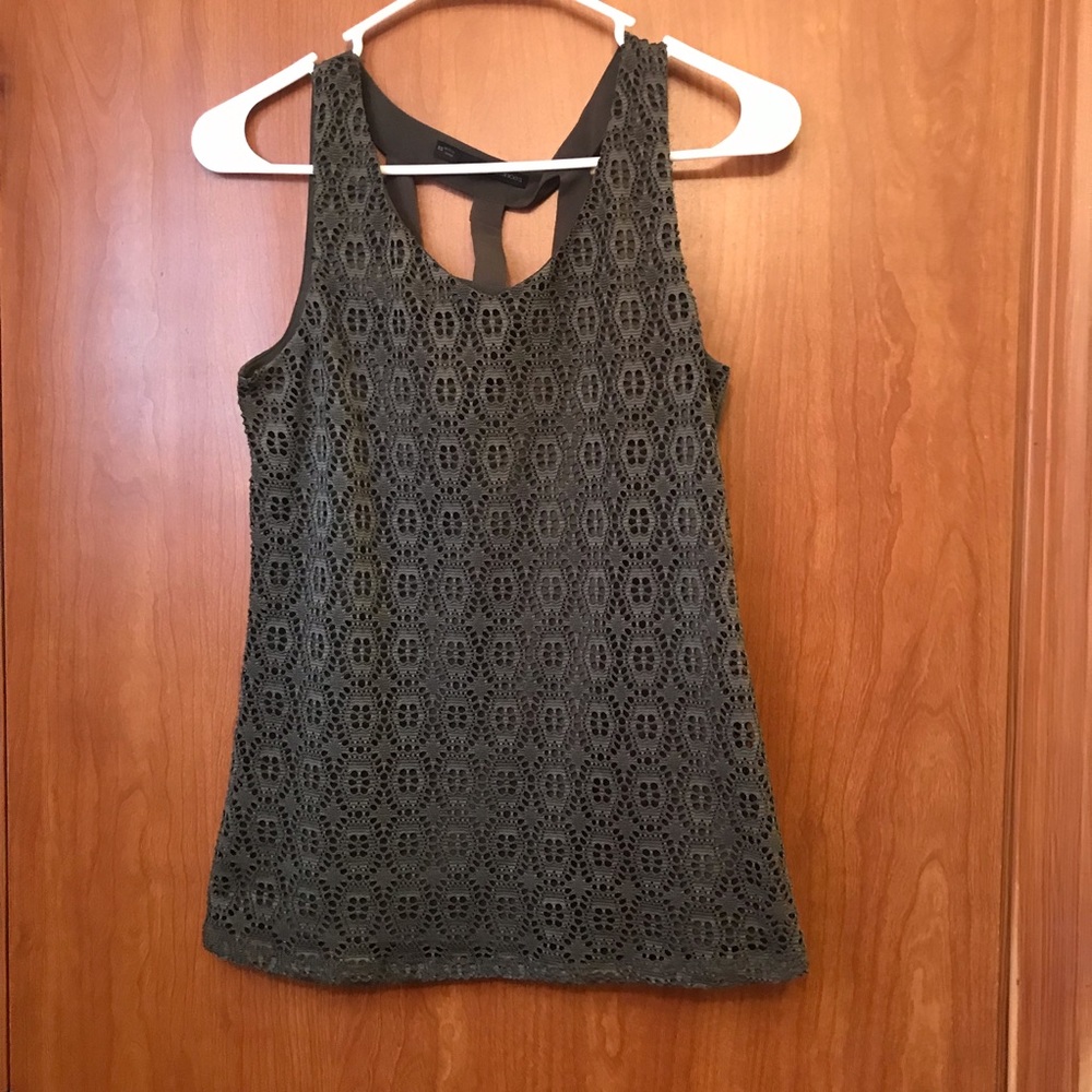 Maurice’s green knit tank top size XS